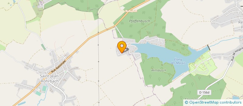 localisation de l'entreprise MONSIEUR NICOLAS MULLER  SAINT-JEAN-ROHRBACH