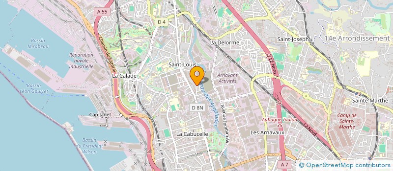 localisation de l'entreprise MONSIEUR NICOLAS MUSSO à MARSEILLE