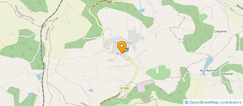 localisation de l'entreprise MONSIEUR NICOLAS NABARRETTE  HAUTEFAGE-LA-TOUR