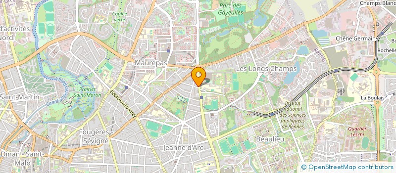 localisation de l'entreprise MONSIEUR NICOLAS NADE à RENNES