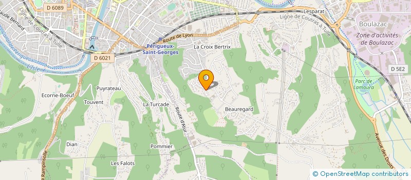 localisation de l'entreprise MONSIEUR NICOLAS NAIBO à BOULAZAC ISLE MANOIRE