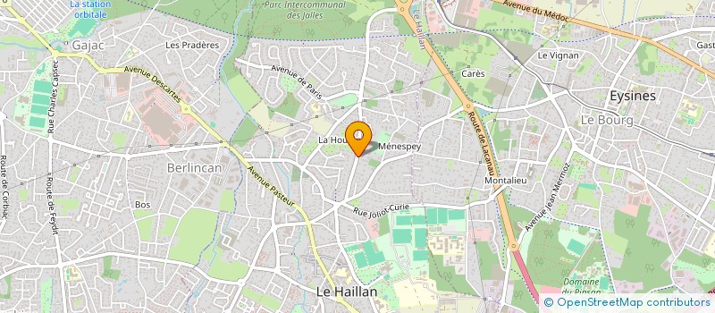 localisation de l'entreprise MONSIEUR NICOLAS NAPOLI à LE HAILLAN