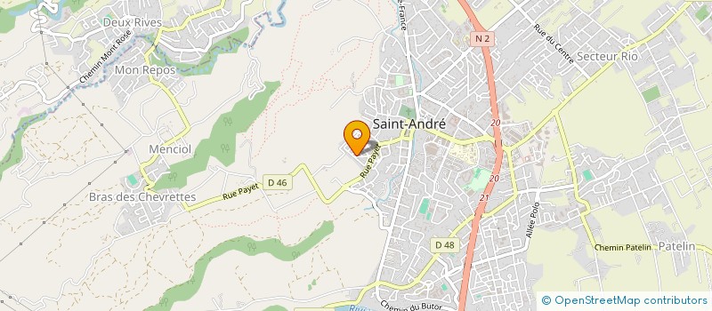 localisation de l'entreprise MONSIEUR NICOLAS NATIVEL  SAINT-ANDRE