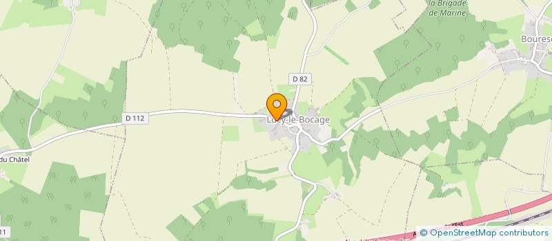 localisation de l'entreprise MONSIEUR NICOLAS NAUDE  LUCY-LE-BOCAGE