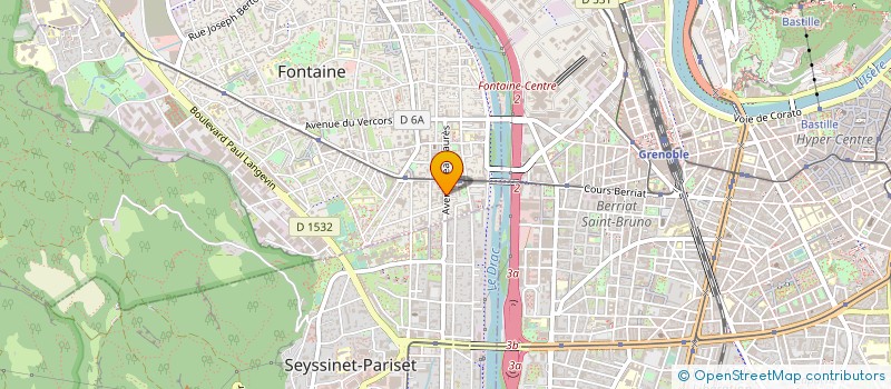 localisation de l'entreprise MONSIEUR NICOLAS NAUDIN à FONTAINE