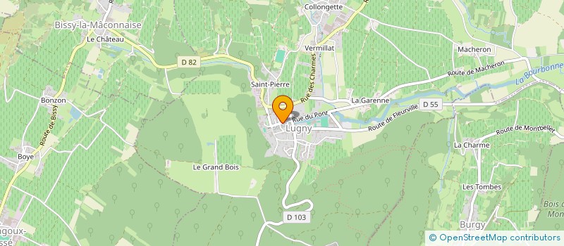 localisation de l'entreprise MONSIEUR NICOLAS NAUDOU à LUGNY