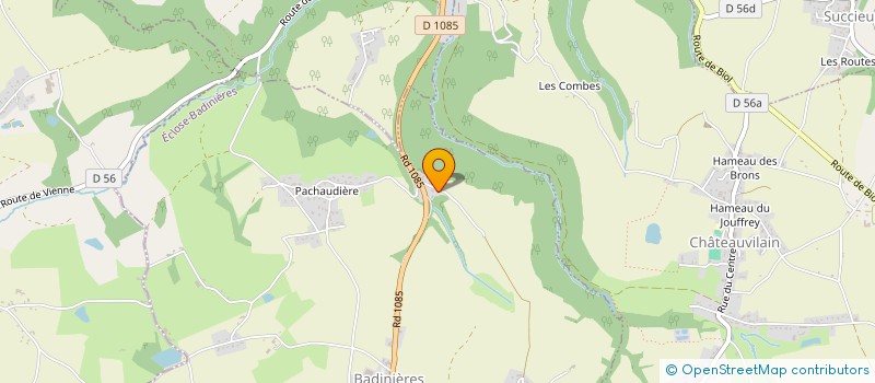 localisation de l'entreprise MONSIEUR NICOLAS NERET  ECLOSE-BADINIERES