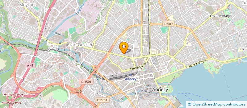 localisation de l'entreprise MONSIEUR NICOLAS NEVEU à ANNECY