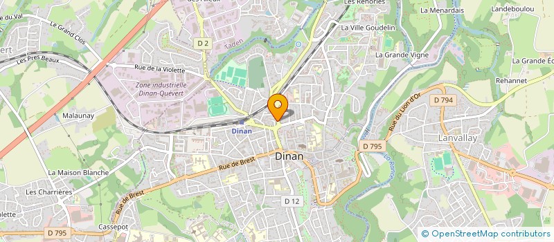 localisation de l'entreprise MONSIEUR NICOLAS NGUYEN à DINAN