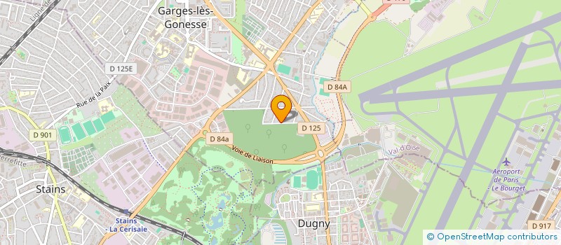 localisation de l'entreprise MONSIEUR NICOLAS NHOUYVANISVONG  GARGES-LES-GONESSE