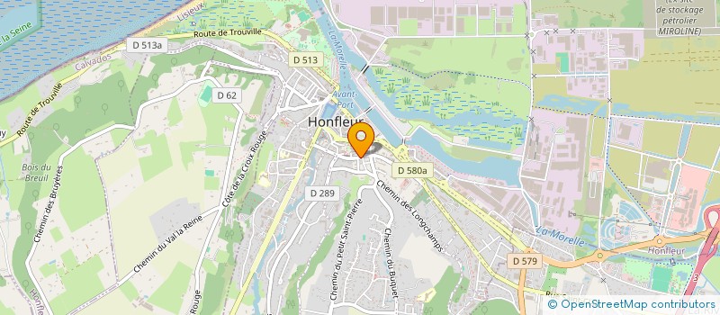 localisation de l'entreprise MONSIEUR NICOLAS NION à HONFLEUR
