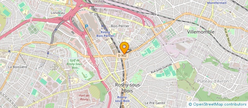 localisation de l'entreprise MONSIEUR NICOLAS NIRCHIO à ROSNY-SOUS-BOIS
