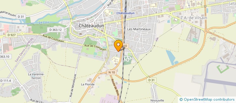 localisation de l'entreprise MONSIEUR NICOLAS NIVET à CHATEAUDUN