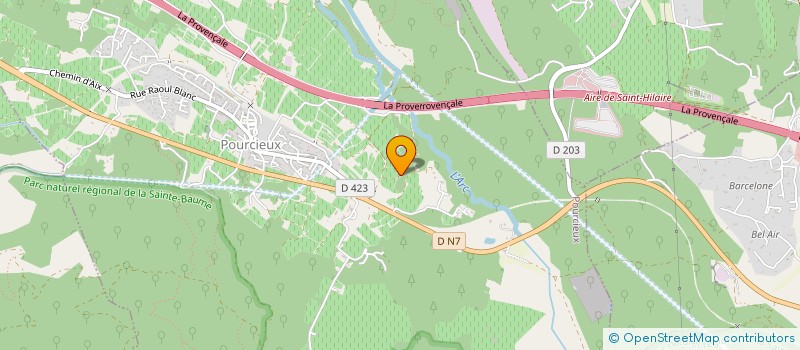 localisation de l'entreprise MONSIEUR NICOLAS NOCITO  POURCIEUX