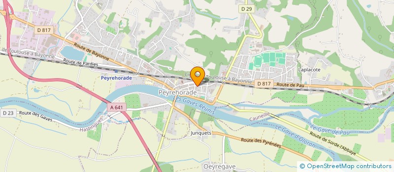 localisation de l'entreprise MONSIEUR NICOLAS NOGUES  PEYREHORADE