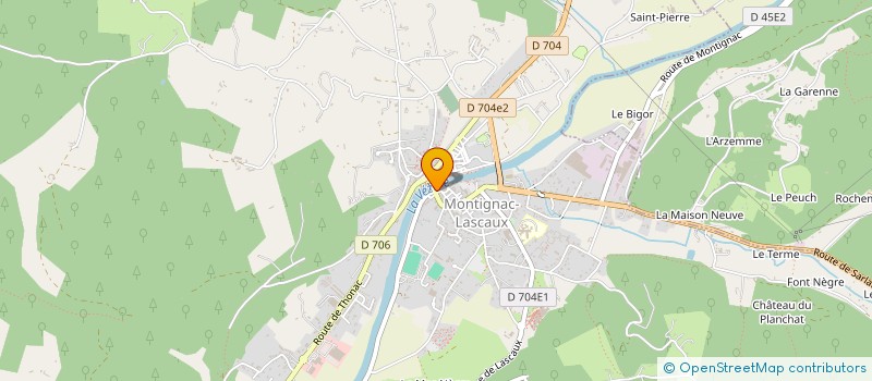 localisation de l'entreprise MONSIEUR NICOLAS NOIRET à MONTIGNAC-LASCAUX