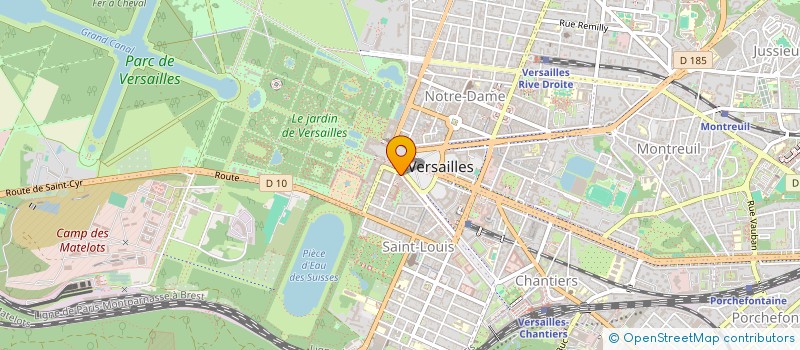 localisation de l'entreprise MONSIEUR NICOLAS NOIRET à VERSAILLES