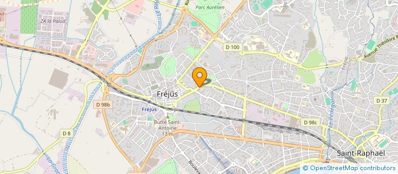 localisation de l'entreprise MONSIEUR NICOLAS NOMICO à FREJUS