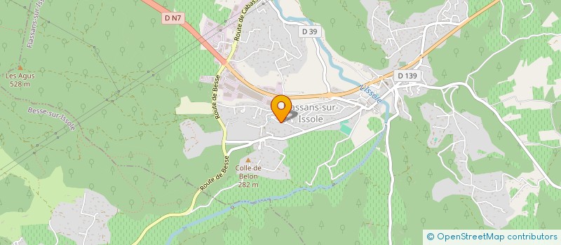 localisation de l'entreprise MONSIEUR NICOLAS NONJON à LES MAYONS