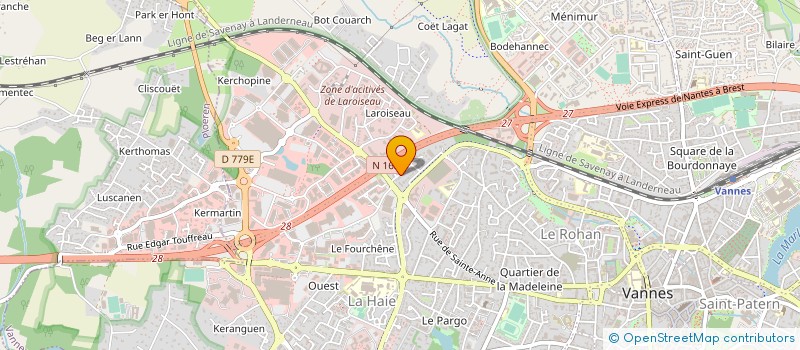 localisation de l'entreprise MONSIEUR NICOLAS NOUAIL à VANNES