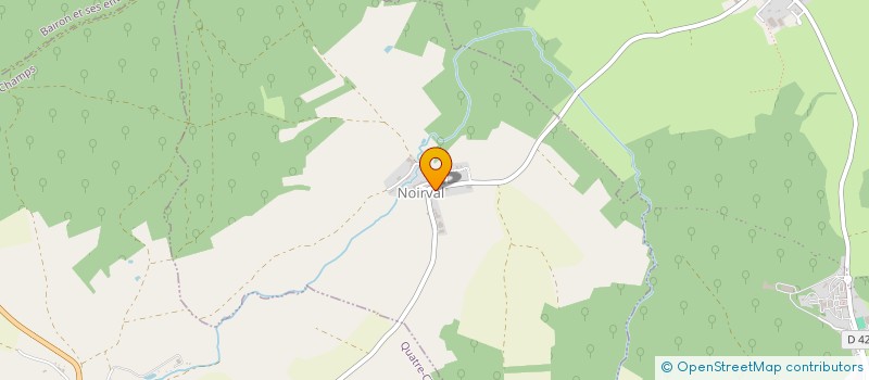 localisation de l'entreprise MONSIEUR NICOLAS NOURRY  NOIRVAL