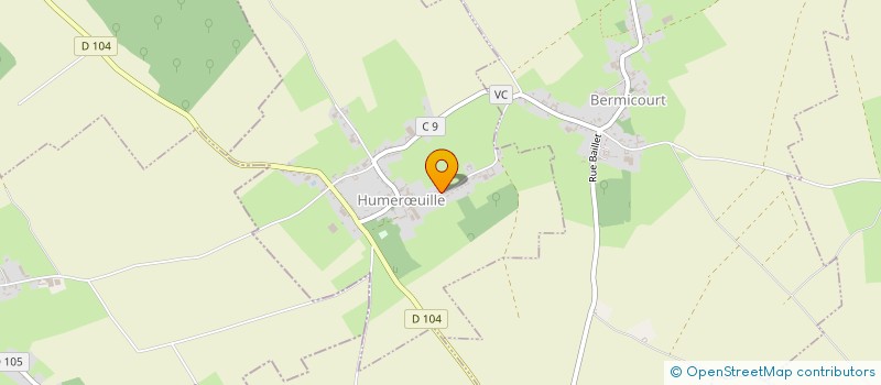 localisation de l'entreprise MONSIEUR NICOLAS NOYELLE  HUMERUILLE