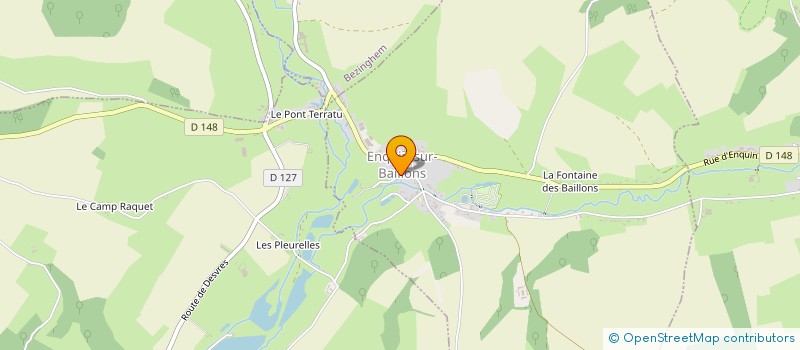 localisation de l'entreprise MONSIEUR NICOLAS NOYER  ENQUIN-SUR-BAILLONS