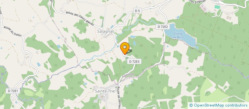 localisation de l'entreprise MONSIEUR NICOLAS NOZIERE  TERRASSON-LAVILLEDIEU