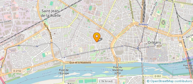 localisation de l'entreprise MONSIEUR NICOLAS NUNES à ORLEANS