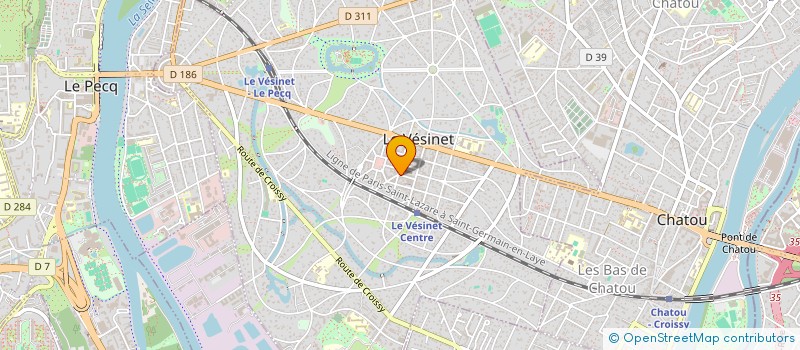 localisation de l'entreprise MONSIEUR NICOLAS NUYAOUET  LE VESINET