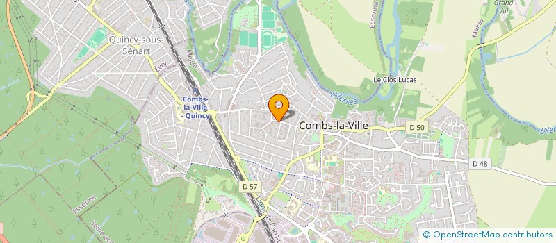 localisation de l'entreprise MONSIEUR NICOLAS NZIBU KAY  COMBS-LA-VILLE