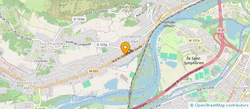 localisation de l'entreprise MONSIEUR NICOLAS ODABACHIAN  MONTIGNY-LES-METZ