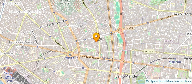 localisation de l'entreprise MONSIEUR NICOLAS ODDO  PARIS