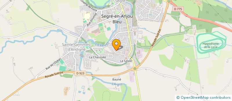 localisation de l'entreprise MONSIEUR NICOLAS OGER  SEGRE-EN-ANJOU BLEU