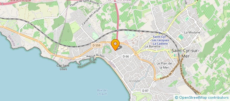 localisation de l'entreprise MONSIEUR NICOLAS OHANIAN à SAINT-CYR-SUR-MER