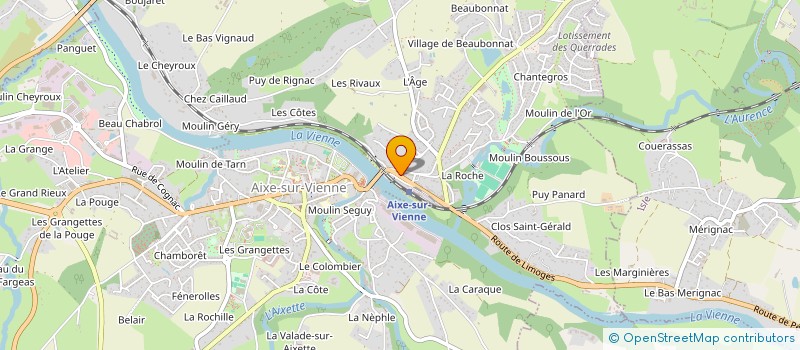 localisation de l'entreprise MONSIEUR NICOLAS OLIVEIRA DE SOUSA à AIXE-SUR-VIENNE
