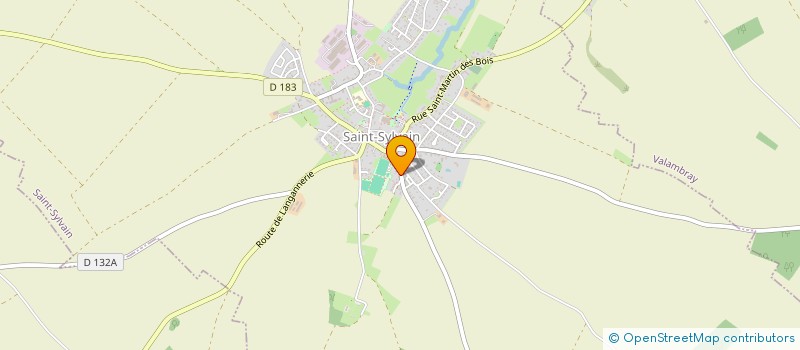 localisation de l'entreprise MONSIEUR NICOLAS OLIVIER  SAINT-SYLVAIN