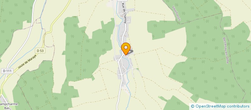 localisation de l'entreprise MONSIEUR NICOLAS OLIVIER COLLOT  BERCENAY-EN-OTHE