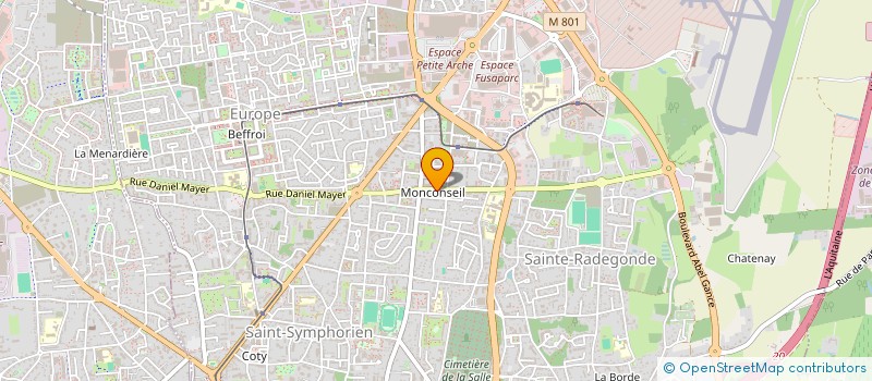 localisation de l'entreprise MONSIEUR NICOLAS OLIVIERI  TOURS