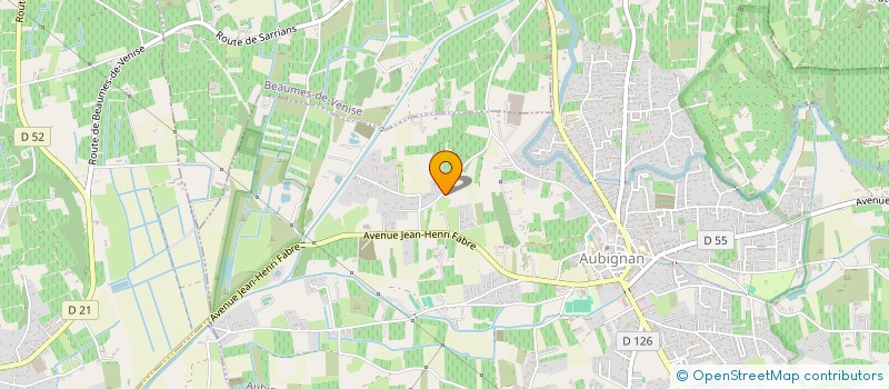 localisation de l'entreprise MONSIEUR NICOLAS OLLIVIER  AUBIGNAN