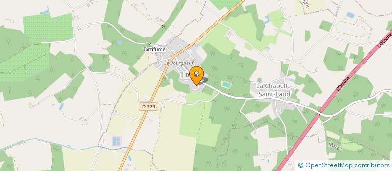 localisation de l'entreprise MONSIEUR NICOLAS ORAN  LOIRE-AUTHION