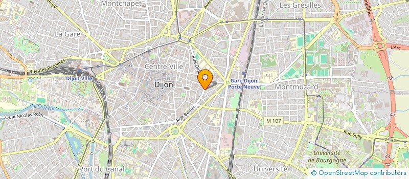 localisation de l'entreprise MONSIEUR NICOLAS ORGAN à DIJON