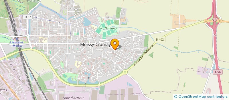 localisation de l'entreprise MONSIEUR NICOLAS ORSEAU à MOISSY-CRAMAYEL