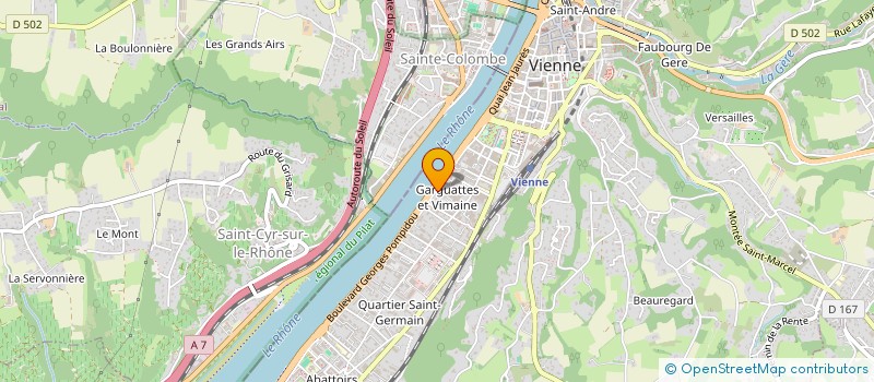 localisation de l'entreprise MONSIEUR NICOLAS ORTEGA  VIENNE