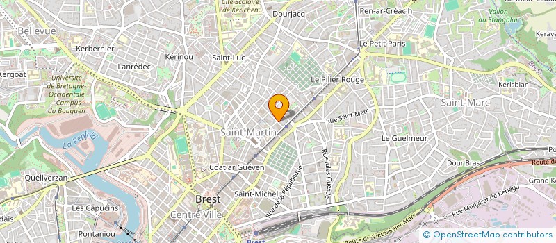 localisation de l'entreprise MONSIEUR NICOLAS OSERET à BREST