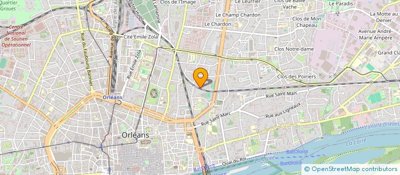 localisation de l'entreprise MONSIEUR NICOLAS OUDARD à ORLEANS