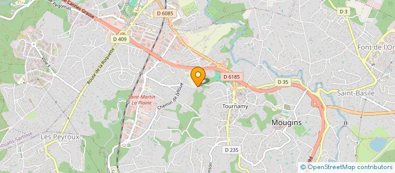 localisation de l'entreprise MONSIEUR NICOLAS OUDIT à MOUGINS