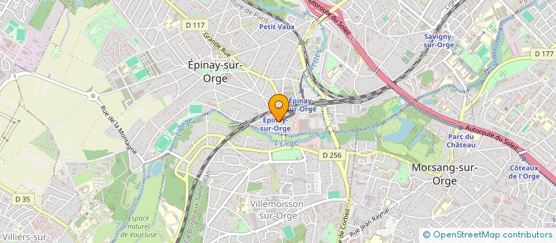 localisation de l'entreprise MONSIEUR NICOLAS OUGLOFF  EPINAY-SUR-ORGE