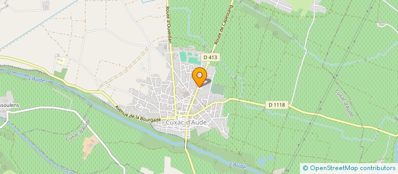 localisation de l'entreprise MONSIEUR NICOLAS OURNAC  CUXAC-D'AUDE