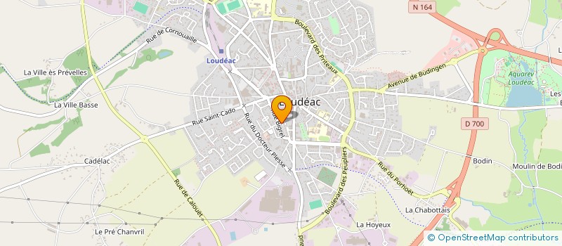 localisation de l'entreprise MONSIEUR NICOLAS OUVRARD à LOUDEAC